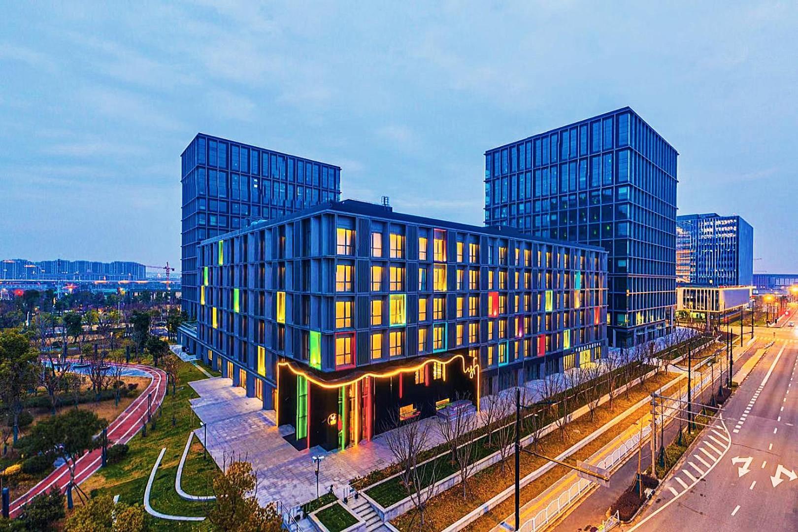 Lyf By Ascott Hongqiao Shanghai Necc Exterior foto